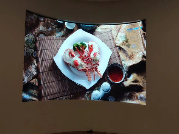 呼和浩特市室内P2.5弧形LED屏